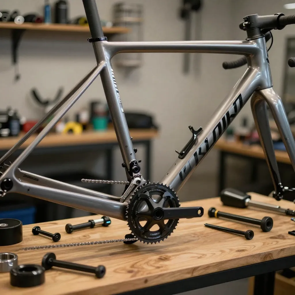 Professional bicycle assembly